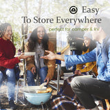 Pots and Pans Set Non Stick, Cookware Sets, 11pcs Kitchen Set, Oven/Fridge Safe | White CAROTE