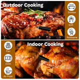 Real-Time Alerts Wireless Meat Thermometer - Smart Bluetooth Probe for BBQ, Grill, Oven, Smoker - Long Range Bluetooth, Accuracy Temp, Dishwasher Clean