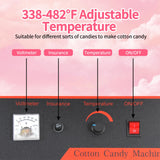 Commercial Cotton Candy Machine, Electric Floss Maker With Stainless Steel Bowl, For Home Party Carnival,pink