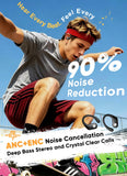 ZZU Wireless Earbuds, Smart Screen Case, Bluetooth 5.4, ENC Clear Calls
