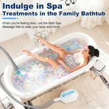 Bubble Bath Mat,Bubble Bath Massager for Smooth Bathtub – 3-Speed Adjustable Tub Spa Massager with Non-Slip Suction Cups and Remote Control – Ideal for Stress, Sore Muscles & Total Relaxation