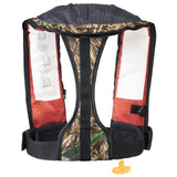 BLUESTORM Stratus 35 Inflatable Life Jacket PFD for Adults (Max5 Camo) | US Coast Guard (USCG) Approved Automatic Self Inflating Life Vest Preserver with Manual Ripcord