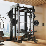 Yaheetech Barbell Weight Set - Olympic Curl Bar & 6 Olympic Weights & 2 Olympic Barbell Clamps for Lifts 44LB Yaheetech