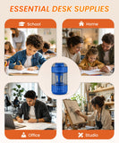 Electric Pencil Sharpener, Fully Automatic, for Classroom, Blue