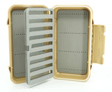 Kingfisher Waterproof Dry Fly Fishing Box with Leaf
