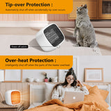 Portable Space Heater 1000W/800W Ceramic Electric Heaters