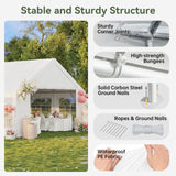 Aoxun 20x20 Party Tent,Heavy-Duty Canopy Tents for Parties Weddings Events