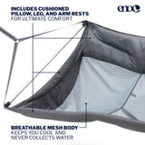 ENO DoubleLoft Hammock Chair Atlantic Blue