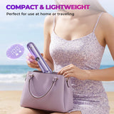Bikini Trimmer for Women, 4 in 1 Electric Razors for Women - Dual Head, Wet & Dry Use Pubic Body Hair Trimmer Electric Shavers, Rechargeable Womens Facial Razors for Legs, Nose, Armpits, Bikini Area