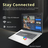 Touchscreen Laptop, Intel Ultra 7 255U, 64GB DDR5, 5TB Storage (4TB SSD+1TB Docking Station