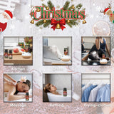 Christmas Essential Oils for Diffuser - Holiday Essential Oils Gift Set, 6 x 10ml Christmas Scents Including Gingerbread, Candy Cane, Apple Cider and More - Winter Diffuser Oils for Home