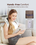 Shiatsu Neck and Back Massagers with Heat, 150 Mins Use, 4 Modes & Adjustable Massage Head, Mother’s Day Gift for Mom, Electric 3D Deep Tissue Kneading for Shoulder, Leg, Muscle Soreness, Pain Relief