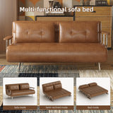 NessCarsti 70.86" 3-in-1 Modern Convertible Fold Out Sofa Bed, Small Space