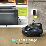 PF1 Cordless Robotic Pool Vacuum Cleaner for Above & In-Ground Pools – Triple-Layer Filtration, 150 Min Runtime, Floor-Only Cleaning, Covers 1345 Sq.Ft, Includes Floating Buoy