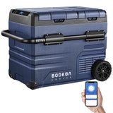 BODEGA BODEGACOOLER 12V Portable Refrigerator,48 Quart(45L) Car Fridge,RV Car Refrigerator,Portable Fridge Freezer (2 Doors)