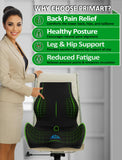 Ergonomic Memory Foam Seat Cushion for Office Chair, Car Seat, Dining