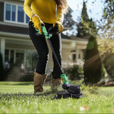 WORKPROX 12inch 20V String Trimmer, 4.0Ah Li-Ion Battery Powered Grass Cutter with Auto Line Feed
