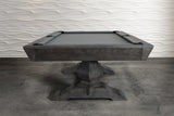 Nixon Billiards - Birdy Slate Billiard Pool Table Grayson Grey 7 FT