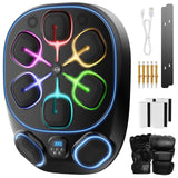 FIAMEARMOR 2025 Music Boxing Training Machine for Adults Fitness Equipment Durable Dummy Punching Bag Boxing Machine - Large