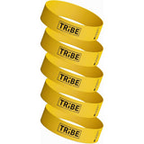 Tribe Lifting Fabric Resistance Bands for Glutes & Legs | 5 Fabric Workout Bands Set | Thick Booty Bands for Squats, Lunges, Hip