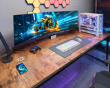 Coleshome 71 Inch Computer Desk with USB Ports, Large Office Desk