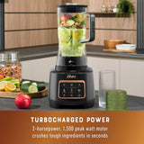 Oster Extreme Mix Blender, 1500-Watt High-Speed Countertop Blender with 64oz Jar & Auto Programs, Perfect for Smoothies, Milkshakes, Salsa
