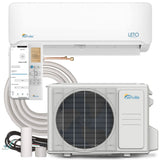 Senville LETO Series Mini Split Air Conditioner Heat Pump, 24000 BTU 208/230V, Inverter, Works with Alexa, 2 Ton, White
