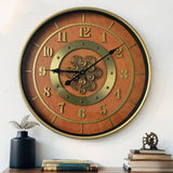 THE GEARS CLOCK 24'' Inch Real Moving Gear Wall Clock Sweden Line Malmo (24 inches (59 cm))