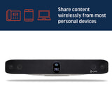 Video Bar for Large Conference Rooms Poly (Plantronics + Polycom) - Premium 4K Audio & Video Conferencing Solution Plantronics
