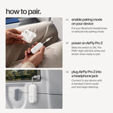 Twelve South AirFly Pro 2, Bluetooth Adapter, Pair 2 AirPods, White
