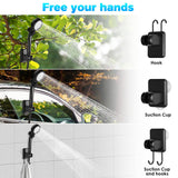 Cosy Life Portable Shower, Portable Shower for Camping with 5 Gallon Collapsible Bucket, 6000mAH Camping Shower with Smart LED Display, Multiple Spray Patterns for Outdoor Camping, Hiking, Pet Bathing