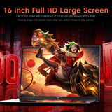 KAIGERR Gaming Laptop, 24GB DDR5 512GB NVMe SSD Laptop Computer with AMD Ryzen 7 H255(8C/16T, Up to 4.9GHz), 16.0 inch Windows 11 Laptop, Radeon RX Vega 8 Graphics,WiFi 6, Backlit KB