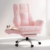 Big and Tall Office Chair, Flip Armrests for Pets & Cross Legged Sitting