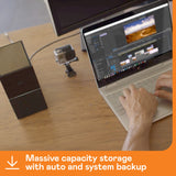 WD 28TB My Book Duo Desktop RAID External Hard Drive HDD, USB 3.1, With Password Protection and Auto Backup Software