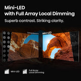 Hisense 50" Class QD7 Series Mini-LED 4K UHD Smart Fire TV (50QD7QF, 2025 Model) - QLED, HDR10+, Dolby Vision, Dolby Atmos, Game Mode Plus, ALLM, Alexa Built in with Voice Remote, Streaming TV, Black