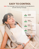 Heycool Cordless Neck Massager with Heat, FSA Eligible HSA 4D Deep Kneading Neck Shoulder Massager for Pain, Shiatsu Back Massager for Shoulder, Gifts for Women, Men