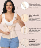 Figninget Waist Trainers for Women Belly Fat Body Shaper for Women Tummy Control Postpartum Faja Nude L