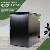 Hamilton Beach, HBFRF713 Chest Deep Freezer, 7 Cu. Ft. Capacity, Granita Rugged Design-Adjustable Thermostat-Removable Vinyl Coated Wire Basket-Easy Defrost Drain