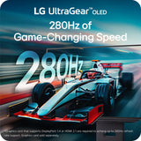 LG 27GX700A-B 27-inch Ultragear QHD (2560 x 1440) OLED Gaming Monitor