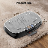 TISSCARE Vibration Plate Exercise Machine: TISSCARE Vibrating Plates for Weight Loss and Lymphatic Drainage, Whole Body Workout Sculpting Platform