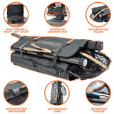RiverSmith Fly Fishing Wader & Boot Bag – Gear-Roll Wader Bag with Changing Mat, Waterproof Pocket, Rod & Net Storage – Fly Fishing Gear Organizer – Shadow Kelp
