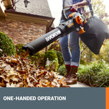 WORX 12 Amp Trivac 3-in-1 Electric Leaf Blower/Mulcher/Yard Vacuum - WG512