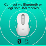 Logitech Signature M650 Wireless Mouse - for Small to Medium Sized Hands, 2-Year Battery, Silent Clicks