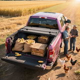 OEDRO Low-Profile Hard Quad-Fold Tonneau Cover for Colorado/Canyon 5.2ft