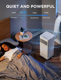 Midea 8,500 BTU ASHRAE (5,000 BTU SACC) Portable Air Conditioner, Smart Control, Cools up to 150 Sq. Ft.