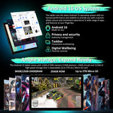 11 Inch Tablet Android 16 Tablets with Keyboard, 36GB RAM + 256GB ROM (2TB Expand