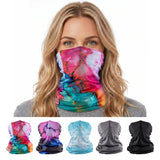 S A Soul of Adventure 5-Pack UV Face Shield | UV Protection, UPF 30+ Multipurpose Neck Gaiter Balaclava for Adults | Solid Pink