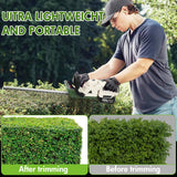 ALSO GO 20'' Cordless Hedge Trimmer, 21V Electric Bush Trimmer, Cordless Shrub Trimmer with 3Ah Battery and Charger, 3/4'' Cutting Capacity, Grass Shrub Trimmer for Garden, Lawn