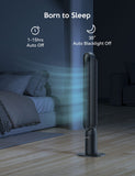 VAGKRI Tower Fan for Bedroom, 42" Quiet Floor Fan with 135° Vertical 90°Oscillation, 4 Modes, 4 Speeds, 15H Timers Standing bladeless Fans with Remote for Indoors