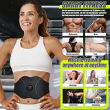 Vomapil FDA Cleared - Abs Stimulator Muscle Toner (Black Blue)